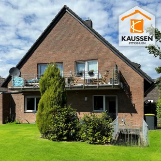 Ansicht Rückseite - Haus kaufen in Baesweiler / Setterich - Freistehendes Zweifamilienhaus mit Garten und Garage in Baesweiler - Setterich!!!