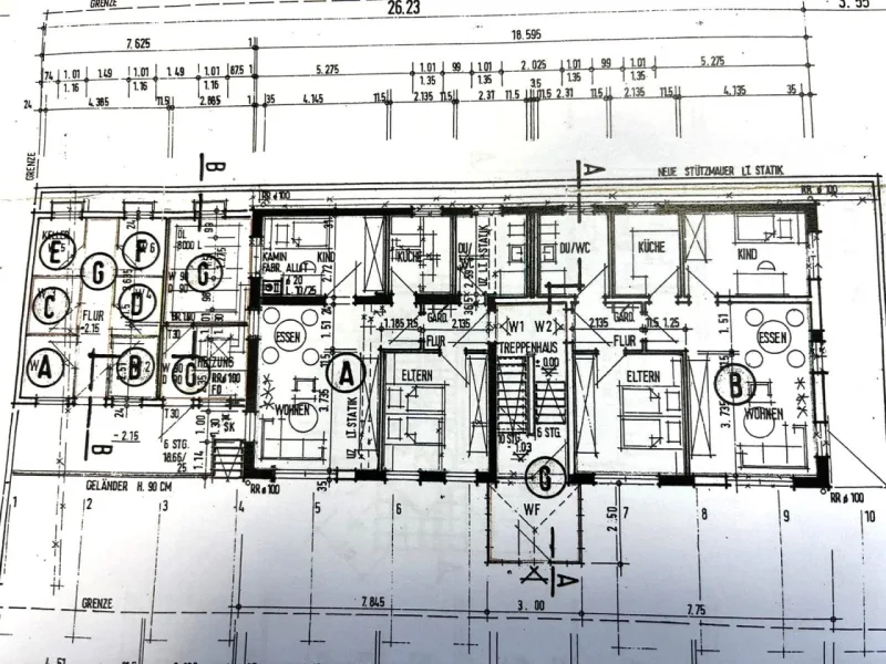 Grundriss EG mit Abstellräumen