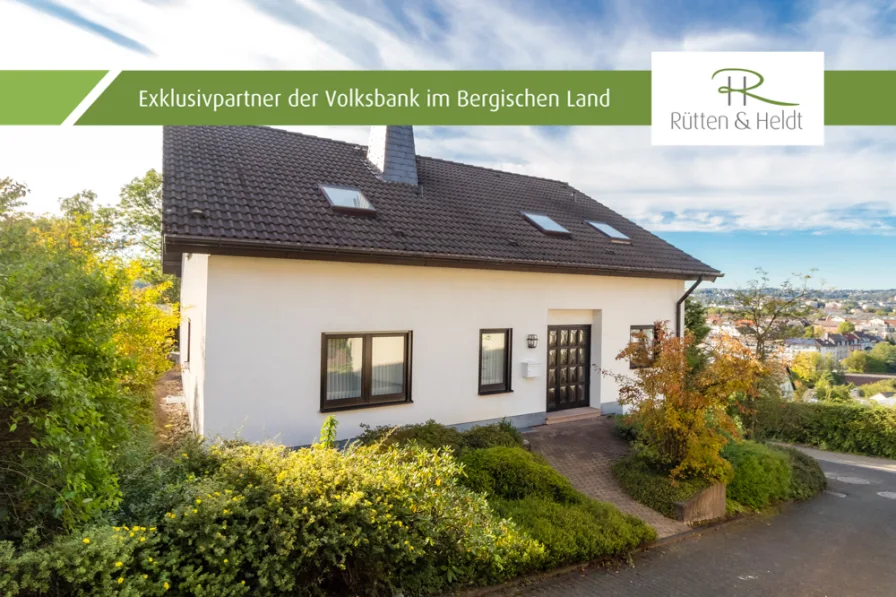 Aussenansicht - Haus kaufen in Wuppertal / Ehrenberg - Tolles Ein-/ Zweifamilienhaus in Wuppertal-Langerfeld
