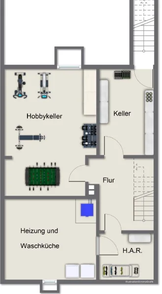 Grundriss Kellergeschoss