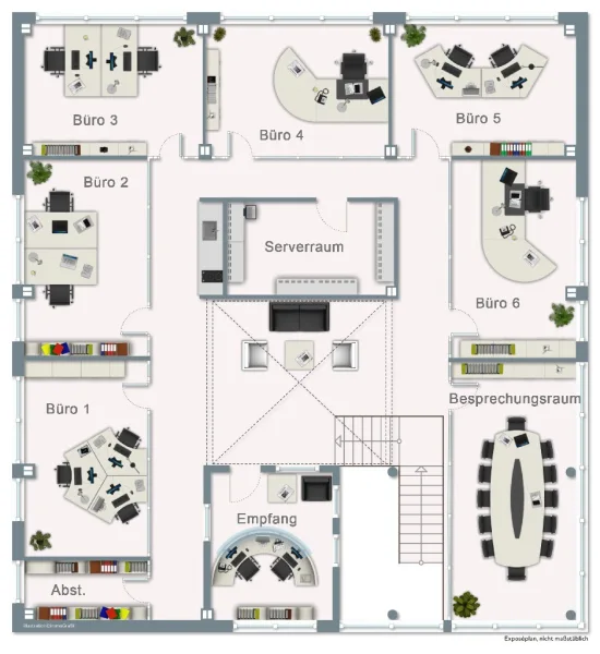 Grundriss Obergeschoss