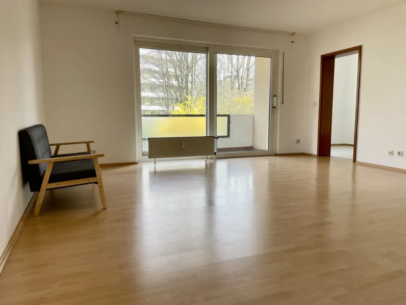 Wohnen - Wohnung kaufen in Mainz - Charmante 1 bis 2 Zi.-Wohnung mit großem Balkon und Einzelgarage in Lauflage zur Uni
