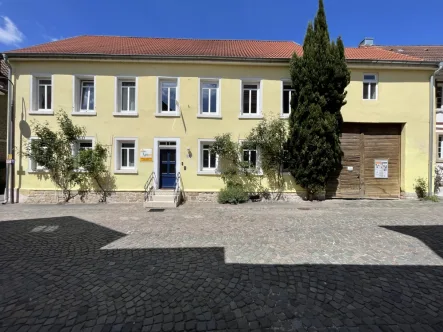 Ansicht - Haus kaufen in Bechtolsheim - Kernsanierte, wunderschöne Hofreite mit Tanzsaal, viel Charme und reichlich Potenzial