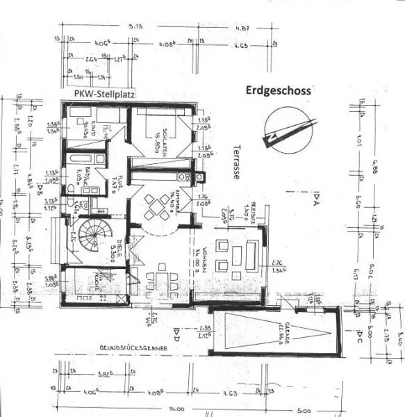 Grundriss Erdgeschoss