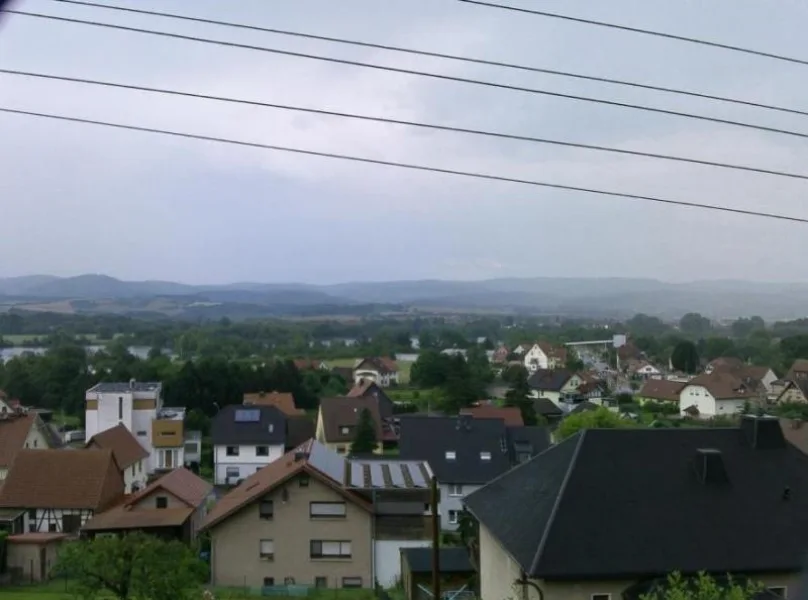 Blick aus dem Fenster