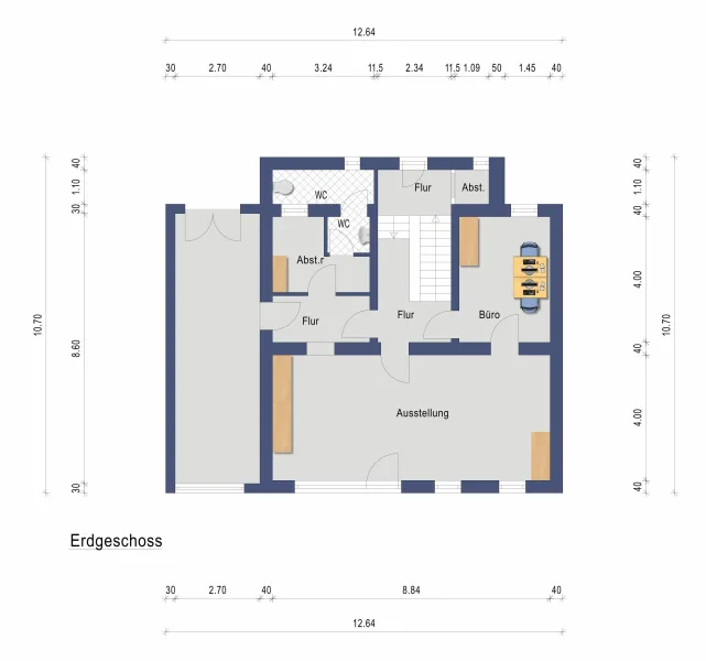 Grundriss Erdegschoss