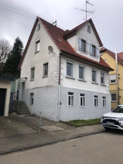 Außenansicht 1 - Haus kaufen in Albstadt - Generationenhaus mit Geschichte