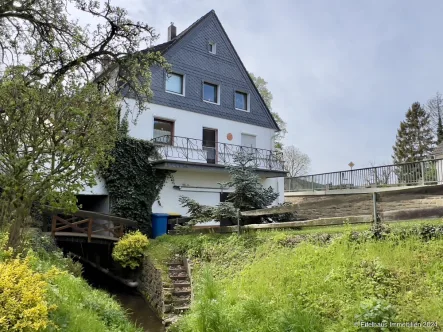  - Haus kaufen in Mechernich / Eiserfey - Ehemalige Schmiede mit Wasserrecht, Stromerzeugung mit Turbine, Teiche, 2.240 m² Grund ...