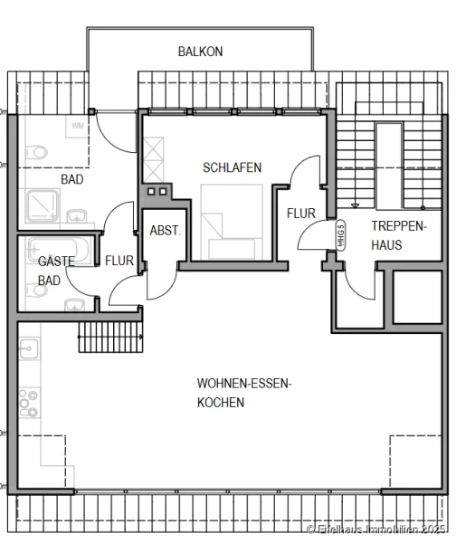  Dachgeschoss I Grundriss