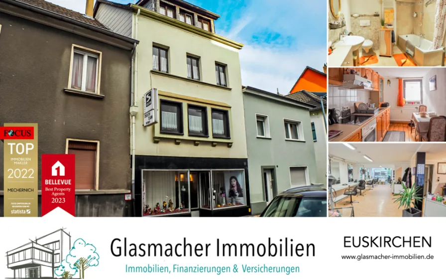TITEL - Haus kaufen in Euskirchen - Wohn und Geschäftsgebäude in zentraler Lage