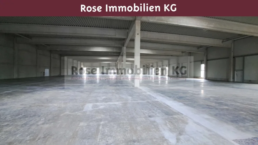 Lager/Produktion - Halle/Lager/Produktion mieten in Espelkamp - ROSE IMMOBILIEN KG: Neubau - KfW 40!! - ErstbezugHier können Sie hochstapeln!  Deckenhöhe ca. 8,3m!