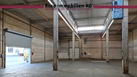 Lager - Halle/Lager/Produktion mieten in Stadthagen - ROSE IMMOBILIEN KG: Kalthalle! Hier lagern Sie bis 6,50m Höhe!