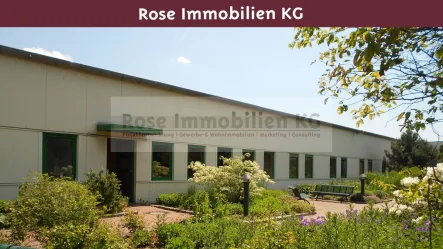 Verwaltung - Halle/Lager/Produktion mieten in Rahden , Westf - ROSE IMMOBILIEN KG: Produzieren - Lagern - Kommissionieren - Verteilen in Rahden!
