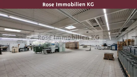  - Halle/Lager/Produktion mieten in Minden - ROSE IMMOBILIEN KG: Sondergebiet mit ca. 3.300m² Fläche mit guter Anbindung zu vermieten!
