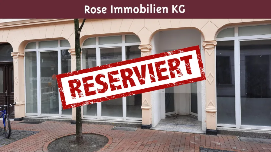 Ansicht - Laden/Einzelhandel mieten in Minden - ROSE IMMOBILIEN KG: Renoviertes Ladenlokal in der Mindener Altstadt