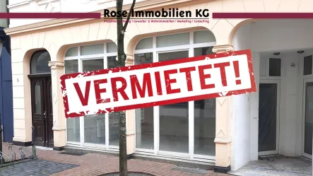 Ansicht  - Laden/Einzelhandel mieten in Minden - ROSE IMMOBILIEN KG: Renoviertes Ladenlokal in der Mindener Altstadt