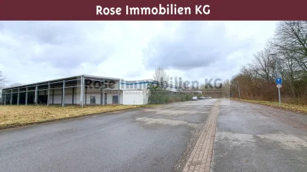  - Halle/Lager/Produktion kaufen in Minden - ROSE IMMOBILIEN KG: Sondergebiet mit ca. 3.300m² Fläche mit guter Anbindung zu verkaufen!