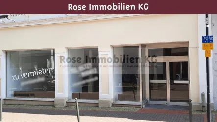  - Laden/Einzelhandel mieten in Stadthagen - ROSE IMMOBILIEN KG: Ladenlokal - Gewerbefläche im Zentrum von Stadthagen zu vermieten!