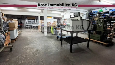  - Halle/Lager/Produktion mieten in Bünde - ROSE IMMOBILIEN KG: Lager-/ Produktion mit Büros in Bünde zu vermieten!