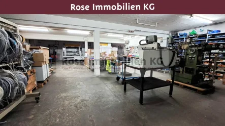  - Halle/Lager/Produktion mieten in Bünde - ROSE IMMOBILIEN KG: Lager-/ Produktion mit Büros in Bünde zu vermieten!