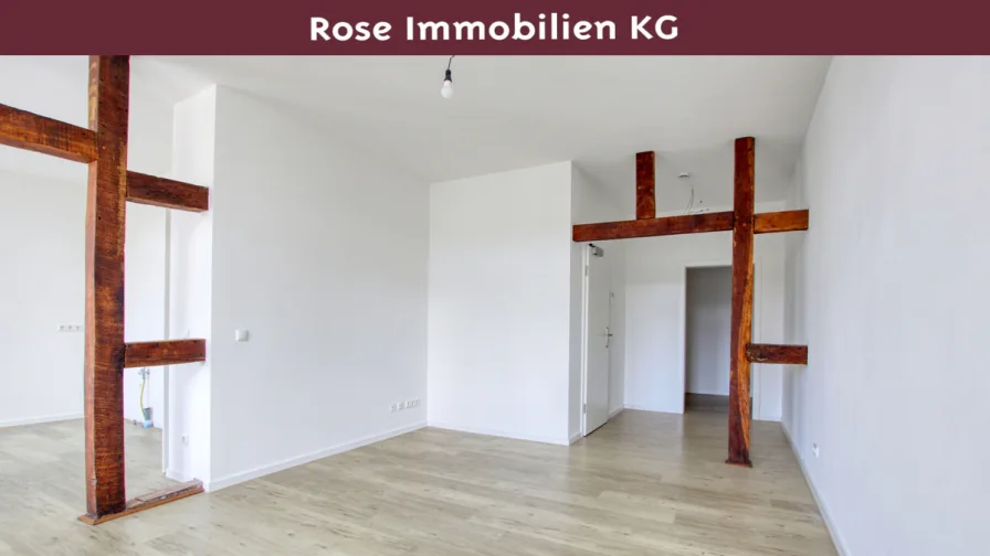 Wohnbereich / Eingang - Wohnung mieten in Minden - Charmante Altbauwohnung in der Mindener Innenstadt zu vermieten!