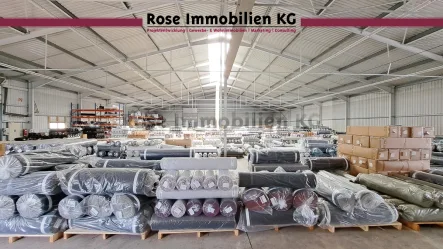 Halle 10 - Halle/Lager/Produktion mieten in Bad Oeynhausen - ROSE IMMOBILIEN KG: Kaltlagerhalle mit ebenerdigen Sektionaltor zu vermieten!