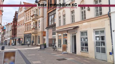 Vorderansicht - Laden/Einzelhandel mieten in Minden - ROSE IMMOBILIEN KG: Renoviertes Ladenlokal in der Mindener Innenstadt!