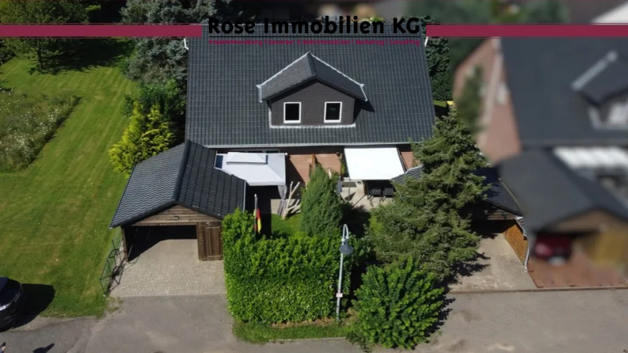  - Haus kaufen in Hille - Charmante Doppelhaushälfte in ruhiger Lage von Hille-Rothenuffeln!