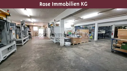 Lager/Produktion - Halle/Lager/Produktion mieten in Bünde - ROSE IMMOBILIEN KG: Lager-/ Produktion mit Büro in Bünde zu vermieten!