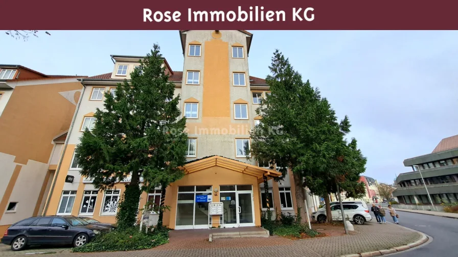 Außenansicht - Büro/Praxis mieten in Minden - ROSE IMMOBILIEN KG: Büro- oder Praxisetage mit Aufzug  in der Mindener Innenstadt