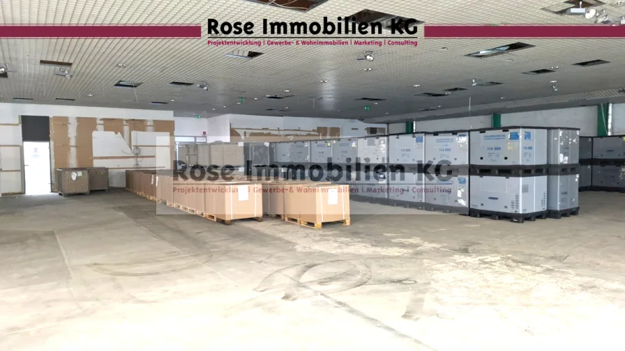 Halle - Halle/Lager/Produktion mieten in Hiddenhausen - ROSE IMMOBILIEN KG: Produzieren oder lagern in Hiddenhausen!