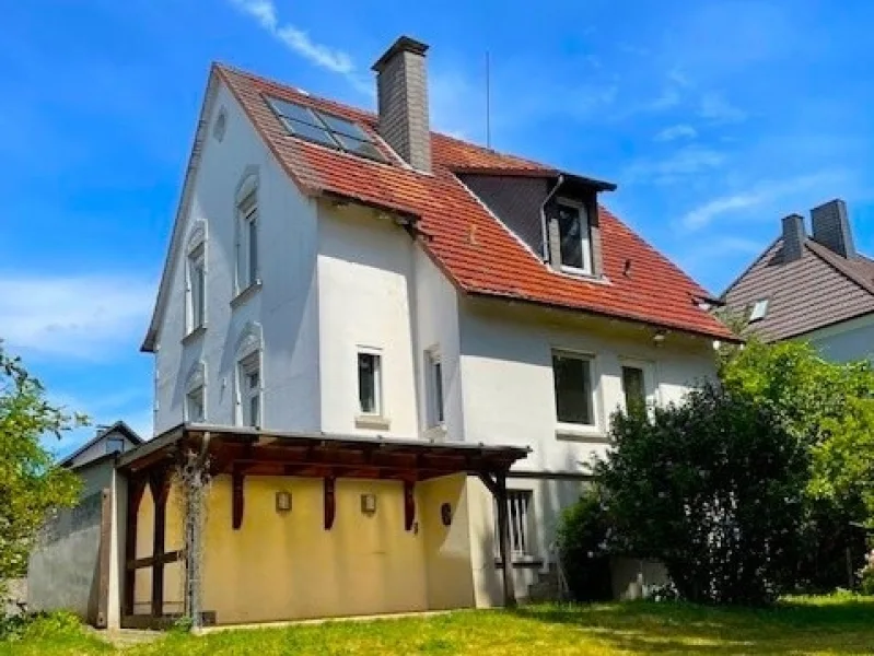 Gartenansicht - Haus kaufen in Minden - In reizvoller Stadtlage 