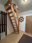 Treppe zum Spitzboden