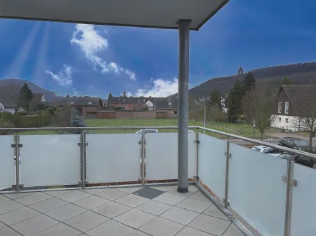 Ausblick auf den Kaiser - Wohnung kaufen in Porta Westfalica - Exclusive 120 qm-Wohnung mit Kaiserblick!