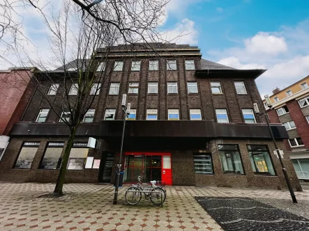 Hausansicht - Büro/Praxis mieten in Duisburg - Gewerbefläche im Herzen von Duisburg Rheinhausen zu vermieten!