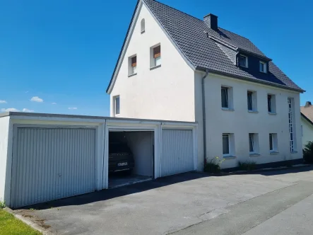 Ost Ansicht 2 neu - Haus kaufen in Warstein Belecke - Gepflegtes Mehrfamilienhaus in Warstein OT Belecke