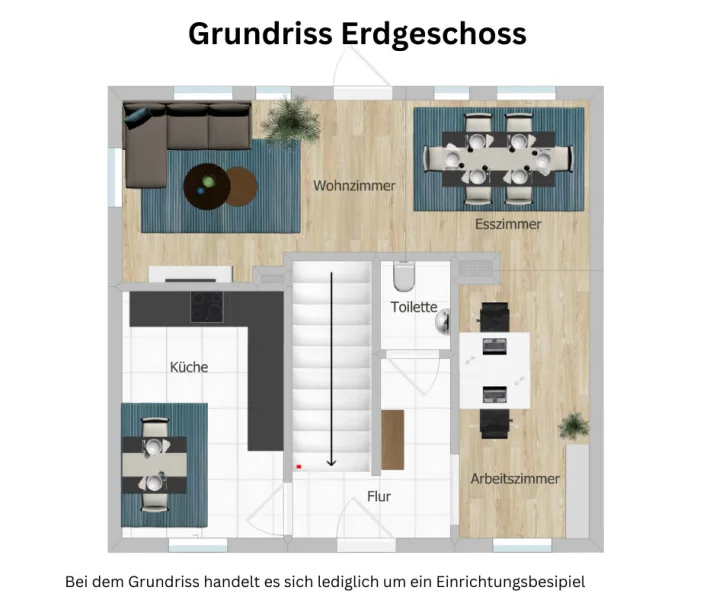 Grundriss Erdgeschoss