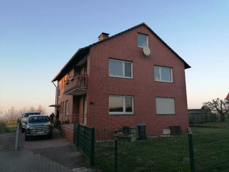 Ansicht - Haus kaufen in Soest / Müllingsen - Ländlich gelegenes Zweifamilienhaus in Soest OT Müllingsen