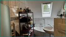 Badezimmer der Wohnung im OG