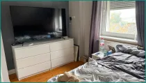 Schlafzimmer der Wohnung im OG