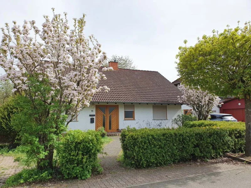 Frontansicht - Haus kaufen in Mackenbach - Einfamilienhaus in ruhiger Sackgasse 