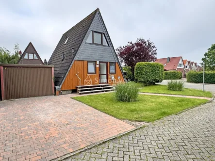 Ansicht - Haus kaufen in Krummhörn - Greetsiel - Greetsiel: TOP! Voll ausgestattetes Ferienhaus zu verkaufen