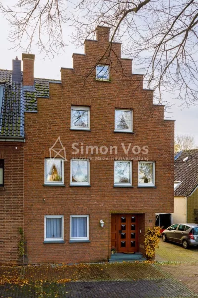 Bild1 - Haus kaufen in Rees - TOP Lage mit Aussicht über den Deich. Reihenendhaus in Reeser Innenstadt zu verkaufen