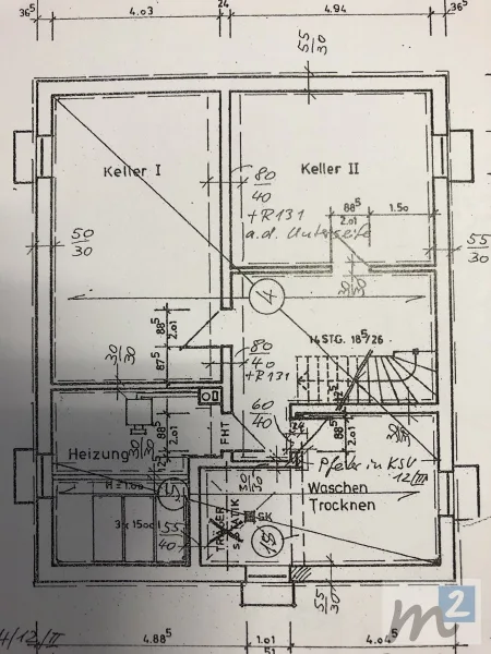 Grundriss Kellergeschoss