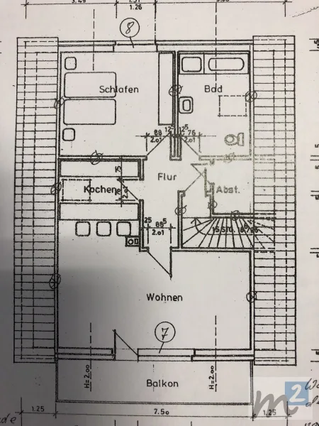 Grundriss Dachgeschoss