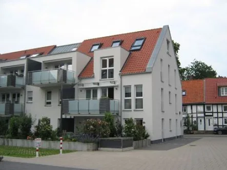 Frontansicht - Wohnung mieten in Soest - Hochwertiges Singleappartement im Herzen der Innenstadt