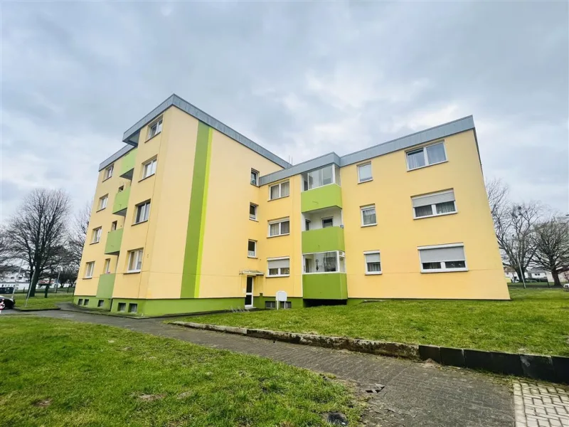 Außenansicht - Wohnung kaufen in Soest , Westf - Sanierte 4-Zimmerwohnung am Stadtrand von Soest!