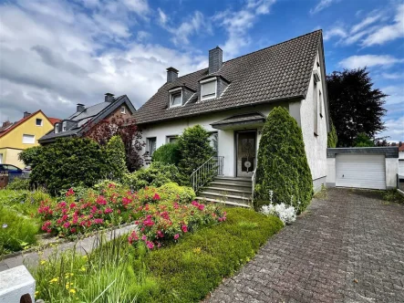 Außenansicht - Haus kaufen in Soest , Westf - Charmantes EFH in einer ruhigen Lage des Soester Nordens!