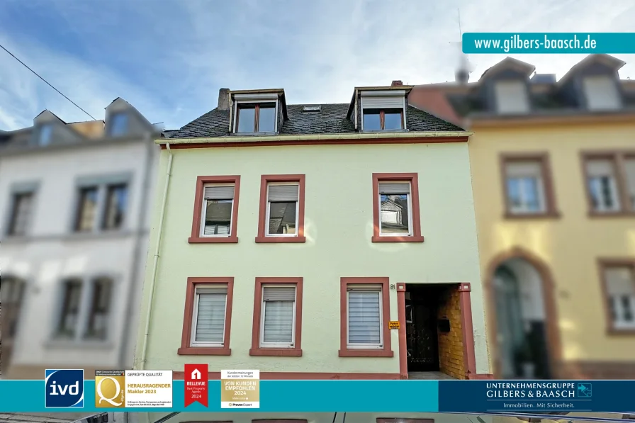 Ihre neue Immo - Haus kaufen in Trier - TR-Pfalzel: Ein- bis Zweifamilienhaus mit Scheune in bester Anbindung zu TR-LUX