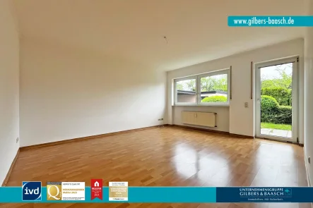 Titelfoto - Wohnung kaufen in Trierweiler - Nahe LUX: Leerstehende Eigentumswohnung in Trierweiler + Terrasse + Stellplatz